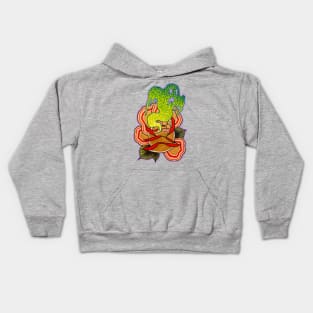 Spooky bloom Kids Hoodie